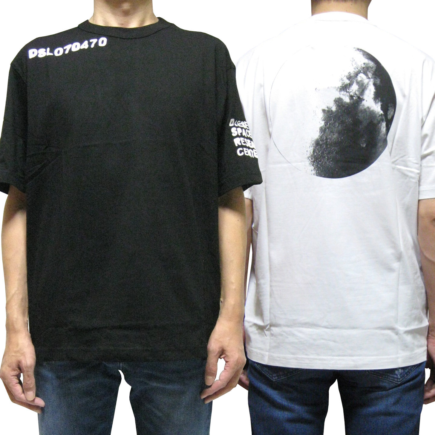 DIESEL ３面プリント 半袖Tシャツ T-WASH-L14 最短翌日着