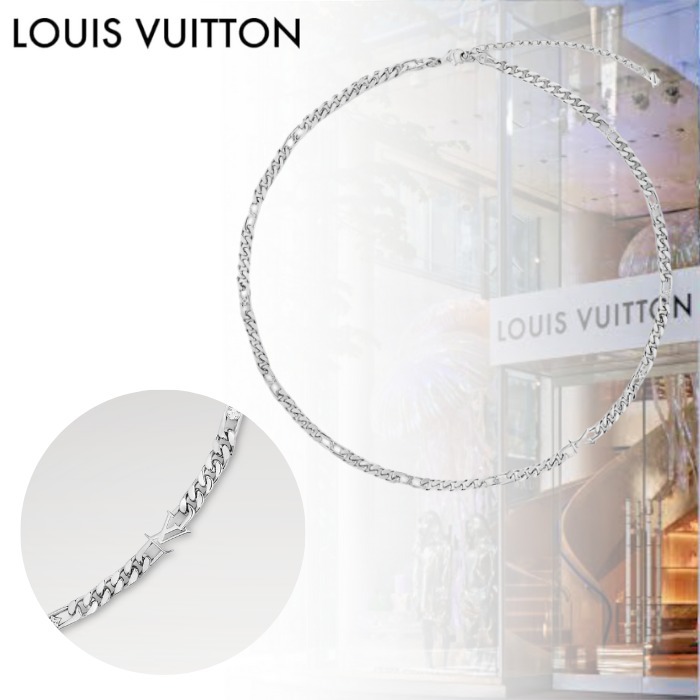 【25SS/すぐ届く/編み上げ風でお洒落】Louis Vuitton ネックレス