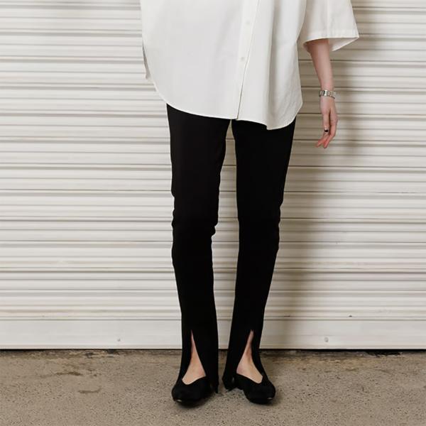 YENN レギンスパンツ FRONT SLIT LEGGINGS Y243-31052-4