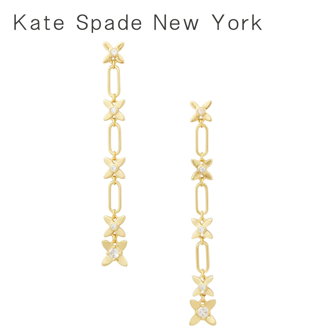 【Kate Spade】リニアイヤリング