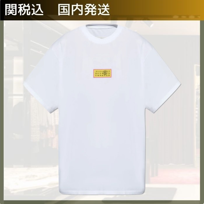 MM6 Maison Margiela/ナンバーズ パッチ クルーネック Tシャツ