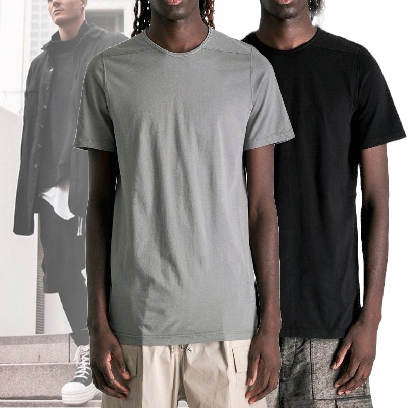 大人気! RICK OWENS DRKSHDW レベル Tシャツ 半袖 無地