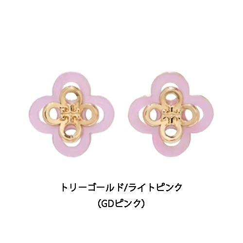 国内直営【Tory Burch】キラ クローバー ピアス 両耳用 18KGP 国内直営【Tory Burch】キラ クローバー ピアス 両耳用 18KGP