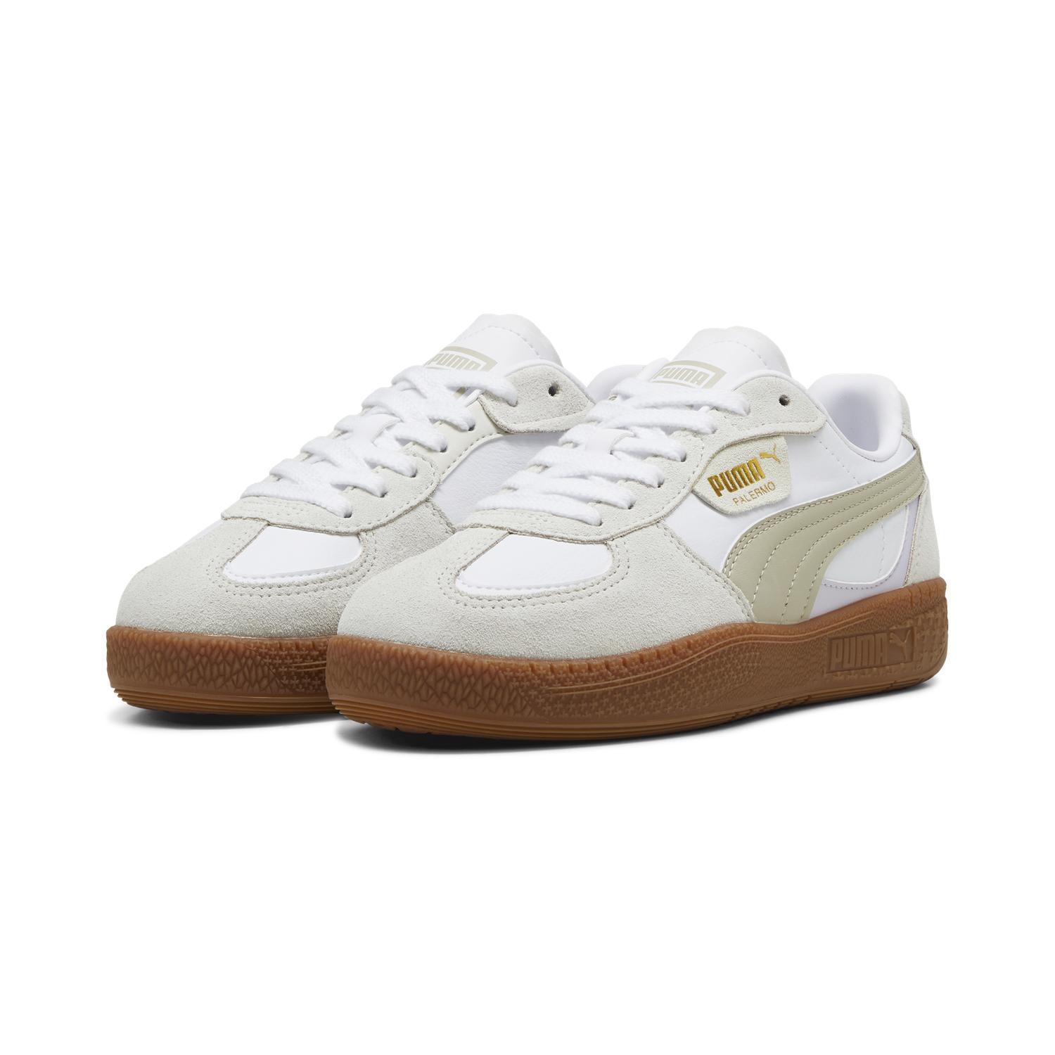 国内配送 PUMA PALERMO MODA WHITE/DESERT DUST