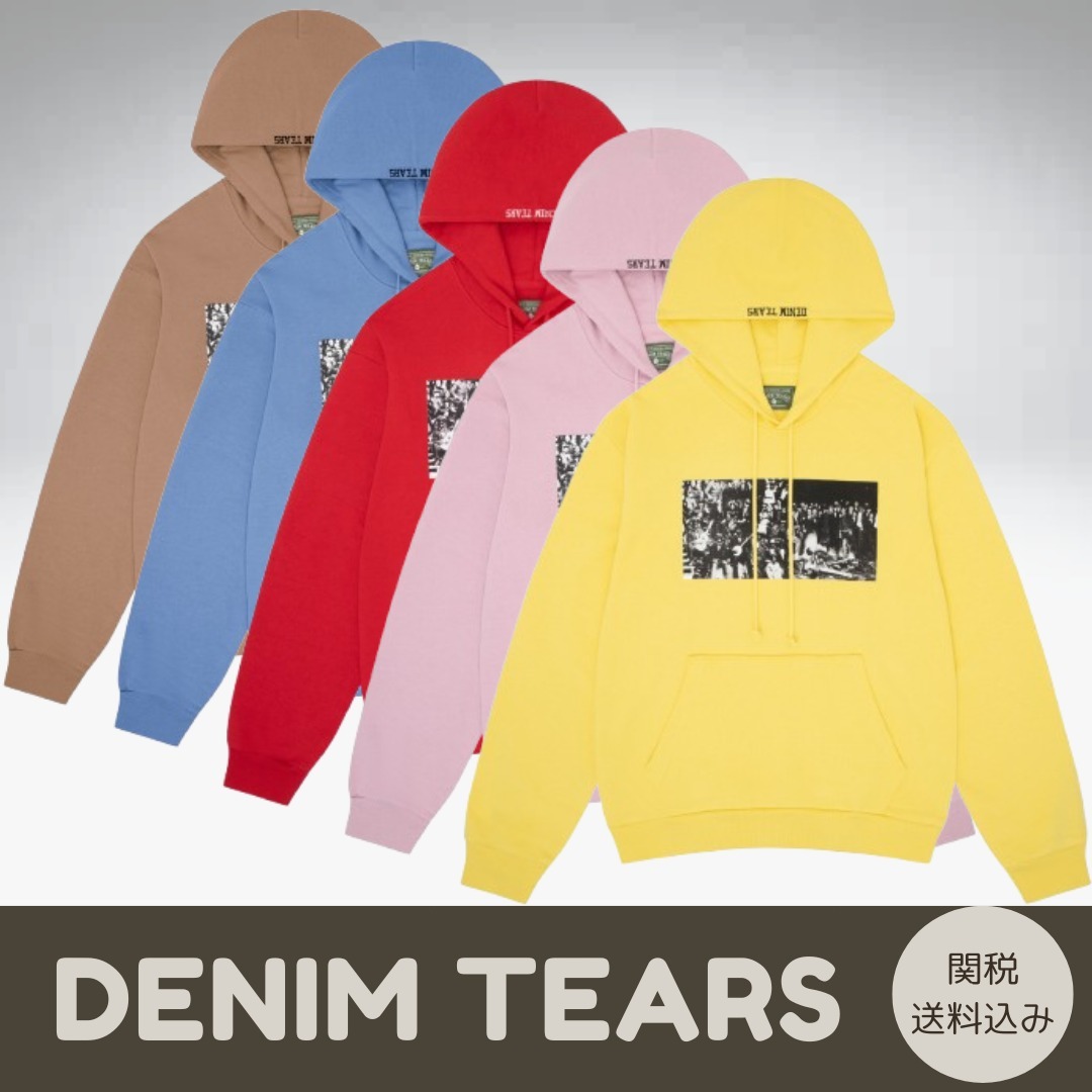 【Denim Tears】ブラック エンターテイメント パーカー