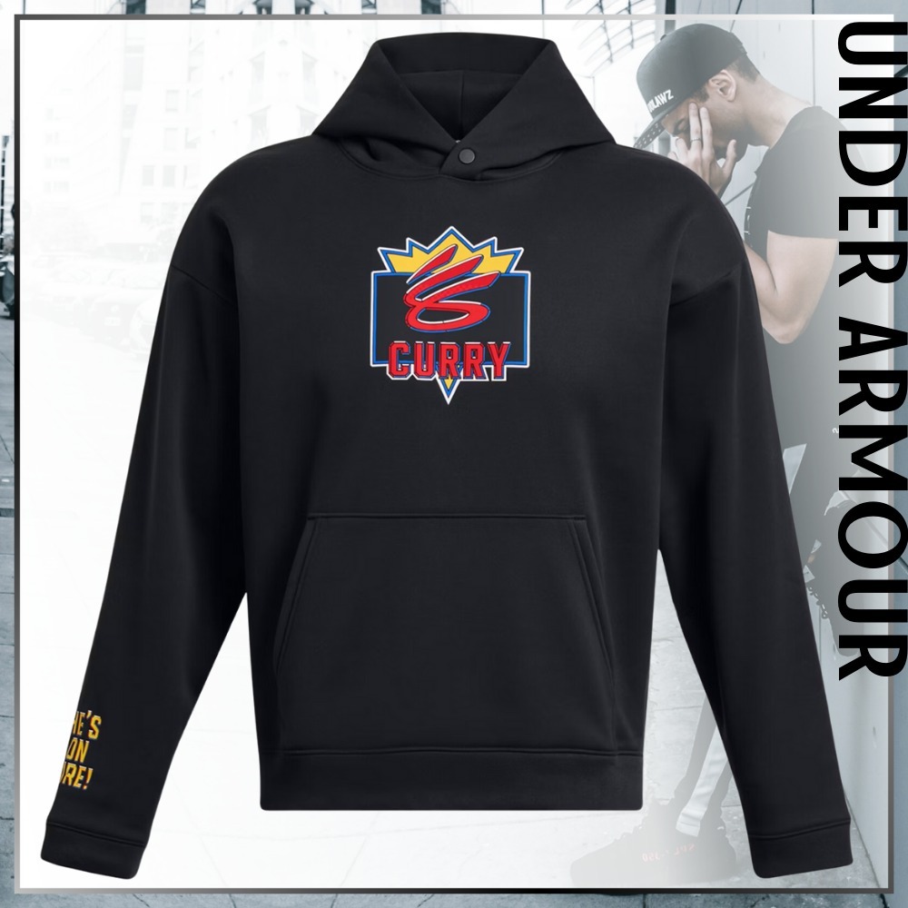 万能な逸品★【UNDER ARMOR】カリー パーカー 生活防水 ロゴ