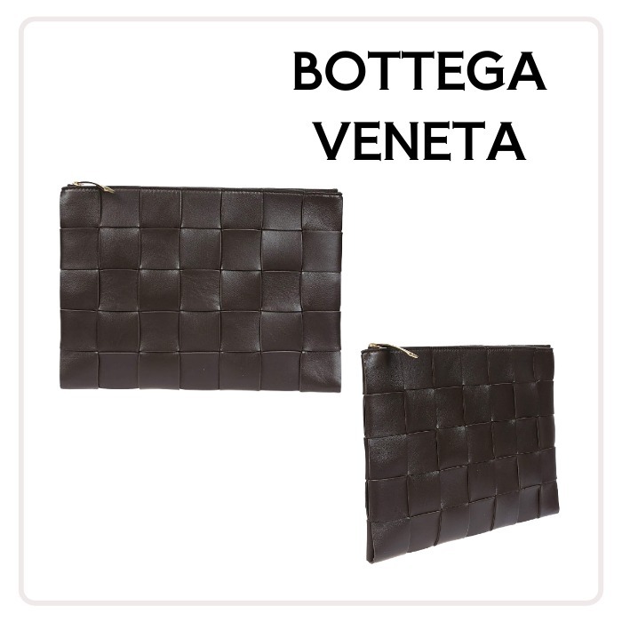 BOTTEGA VENETA カセット ミディアム レザーポーチ