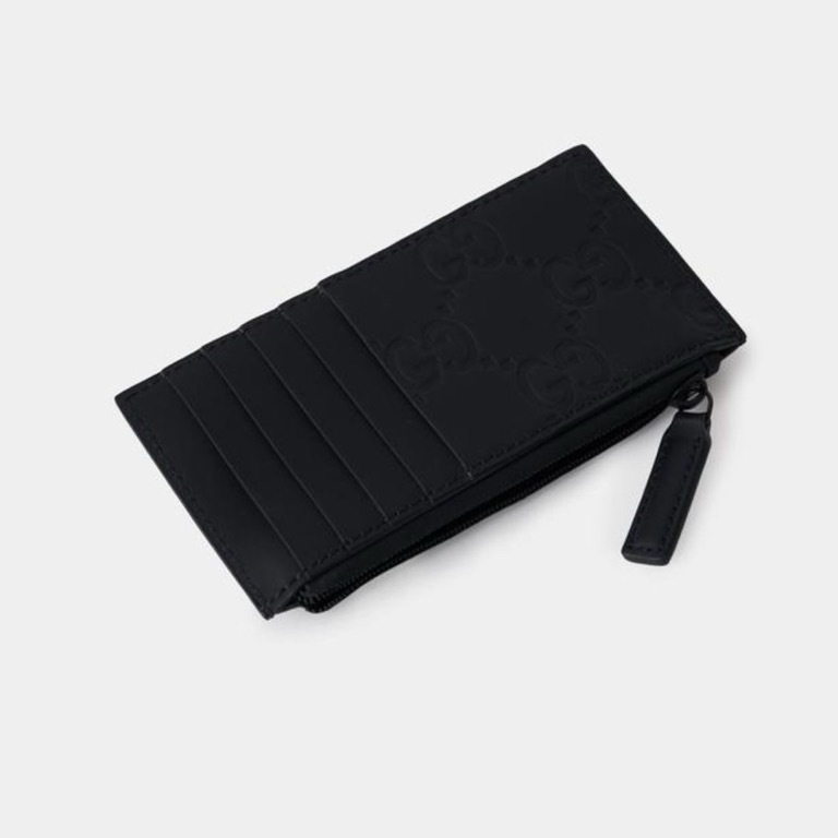 すぐ届く*GUCCI*グッチ*GG ラバーエフェクト ジップカードケース すぐ届く*GUCCI*グッチ*GG ラバーエフェクト ジップカードケース