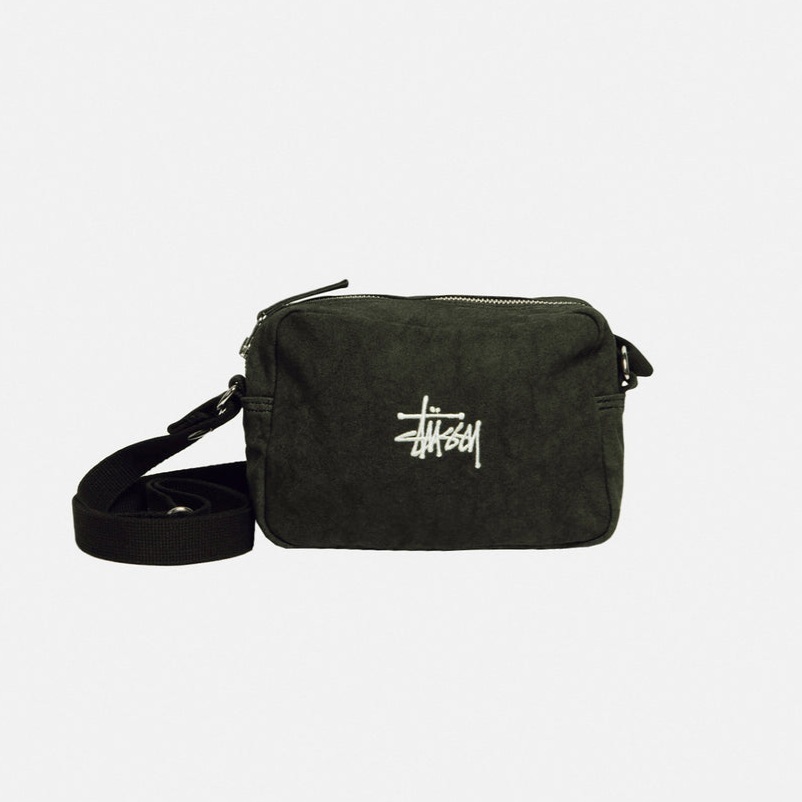 さらに100円引き◆STUSSY◆CANVAS SIDE POUCH