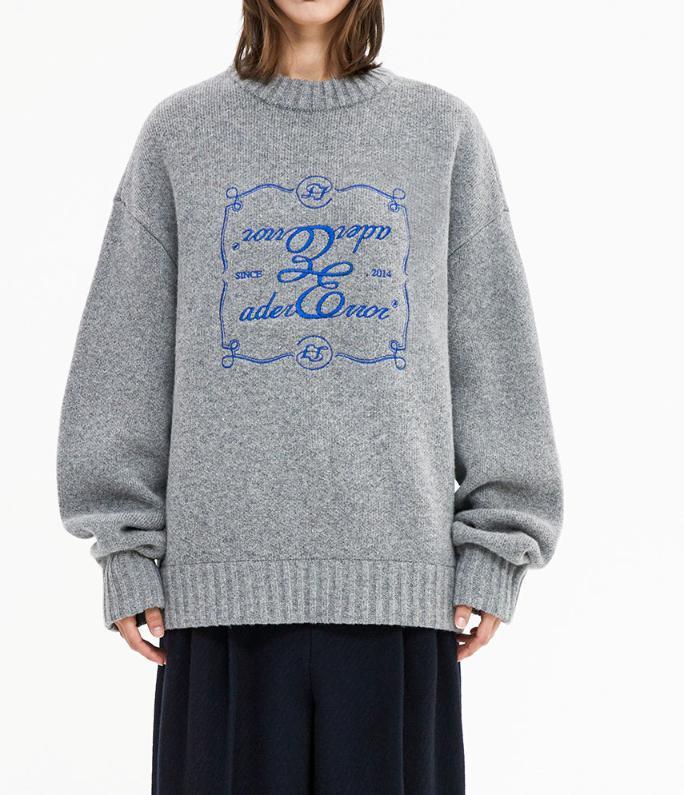 ADERERROR】logo knit /追跡付 ☆ニット☆送料込☆男女
