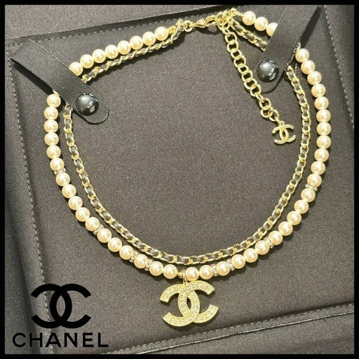 【洗練されたデザイン】CHANEL CCロゴ ネックレス 華やかさを