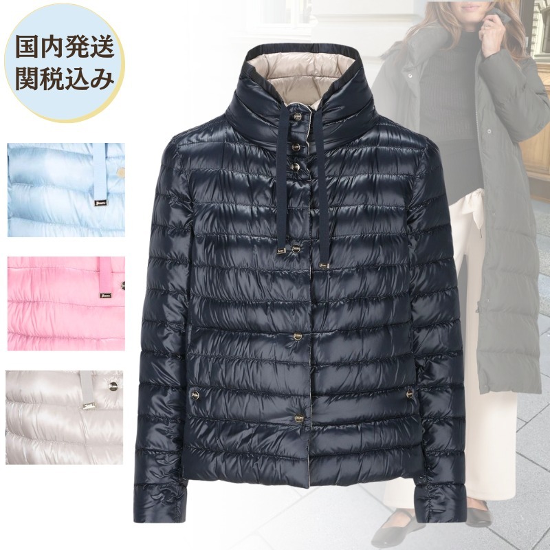 HERNO ヘルノ リバーシブルパファージャケット 国内発/関税込