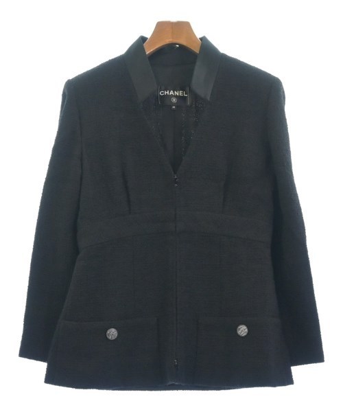 CHANEL シャネル カジュアルジャケット 黒 4100124D0091
