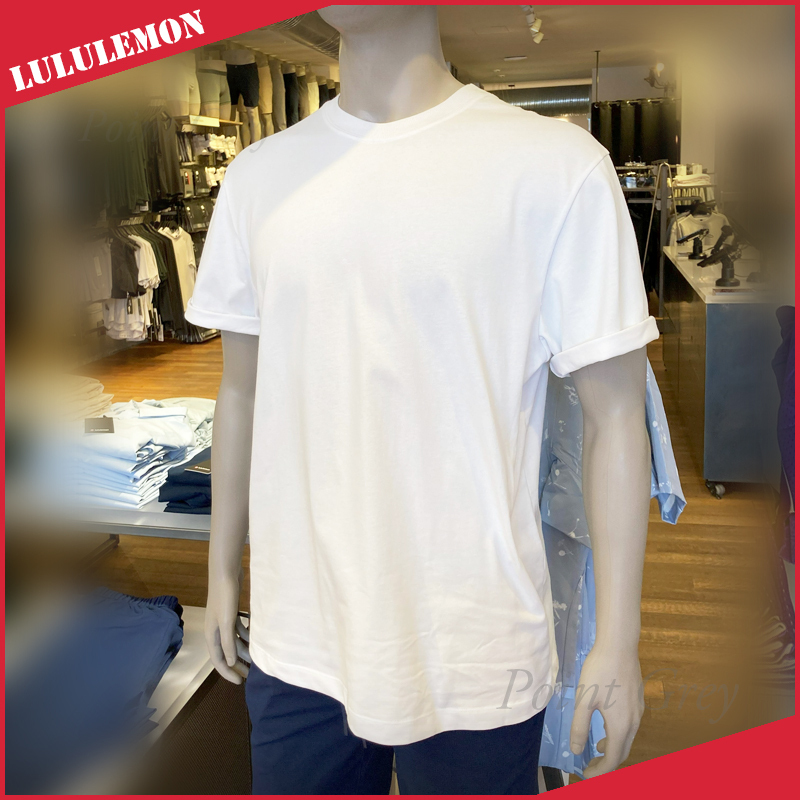 lululemon Men's☆ 上質オーガニックコットン・半袖Ｔシャツ