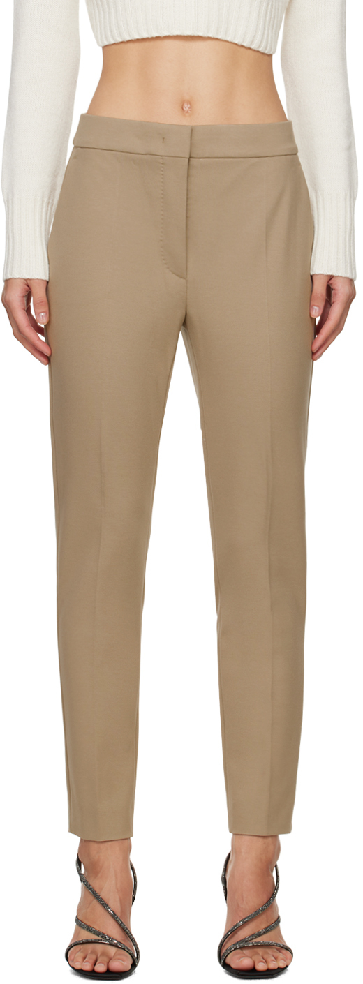 【関税込み】Max Mara ベージュ Pegno トラウザーズ