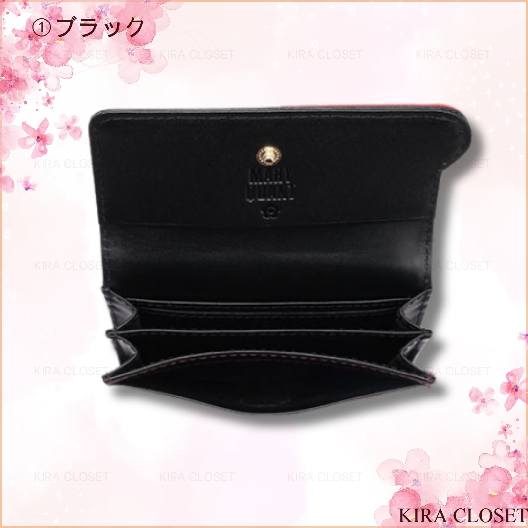 すぐ届く ギフトにも【MARY QUANT】ハートイン カードケース マリークワント MARY QUANT ハートインサイド カードケース