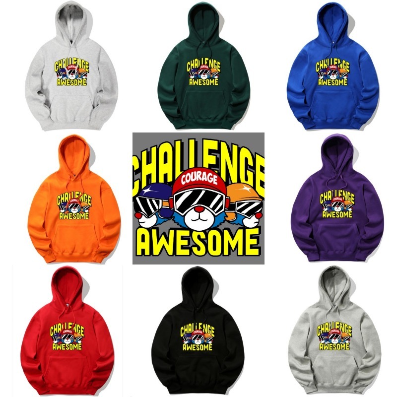 TRIPSHION AWESOME TRIPLE BEAR グラフィックフーディー 9colors