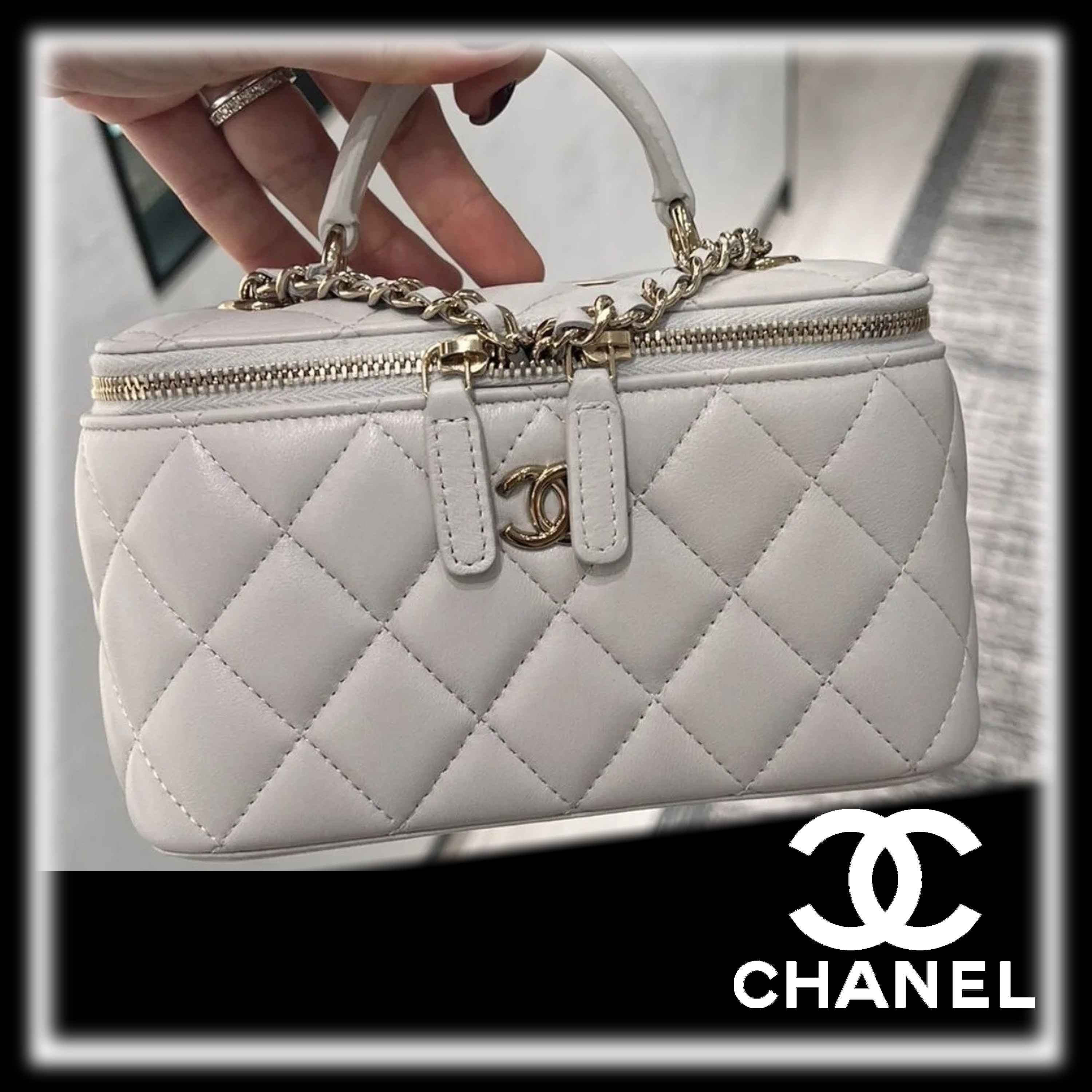 人気のデザイン♡【 CHANEL 】ヴァニティバッグ