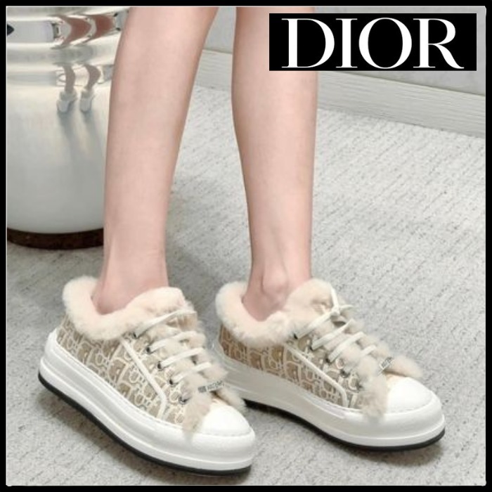 【秋冬人気】Dior Walk'n'Dior プラット フォーム スニーカー