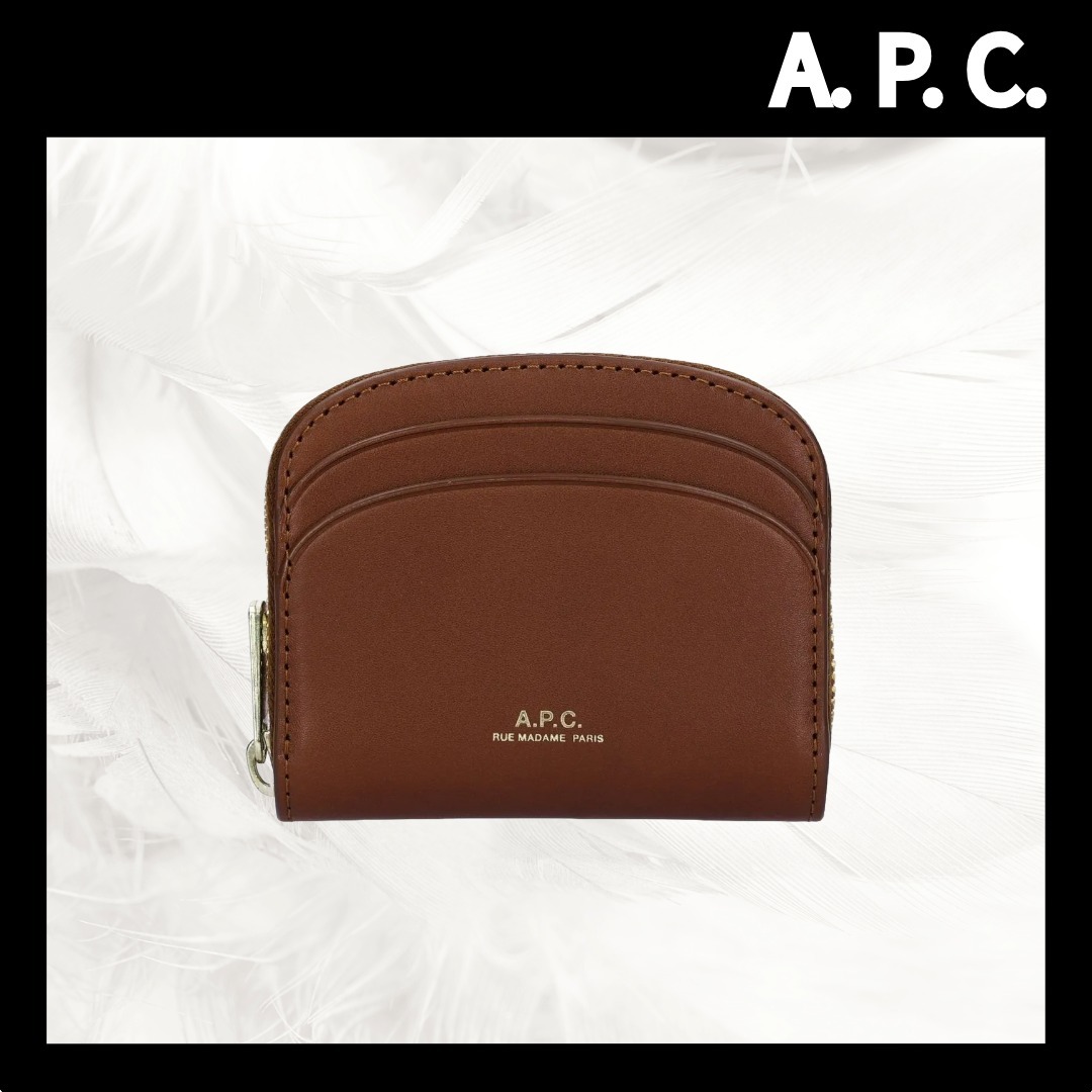 [A. P. C.]ミニデミルーン コンパクトカードホルダー/追跡可能
