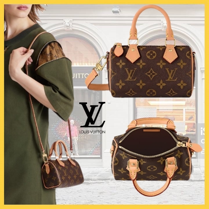 お洒落で可愛い♪【Louis Vuitton】ナノ スピーディ バッグ