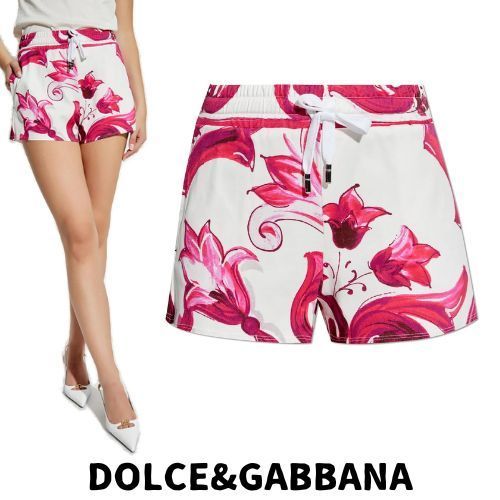 【DOLCE&GABBANA】マジョリカ柄ショートパンツ