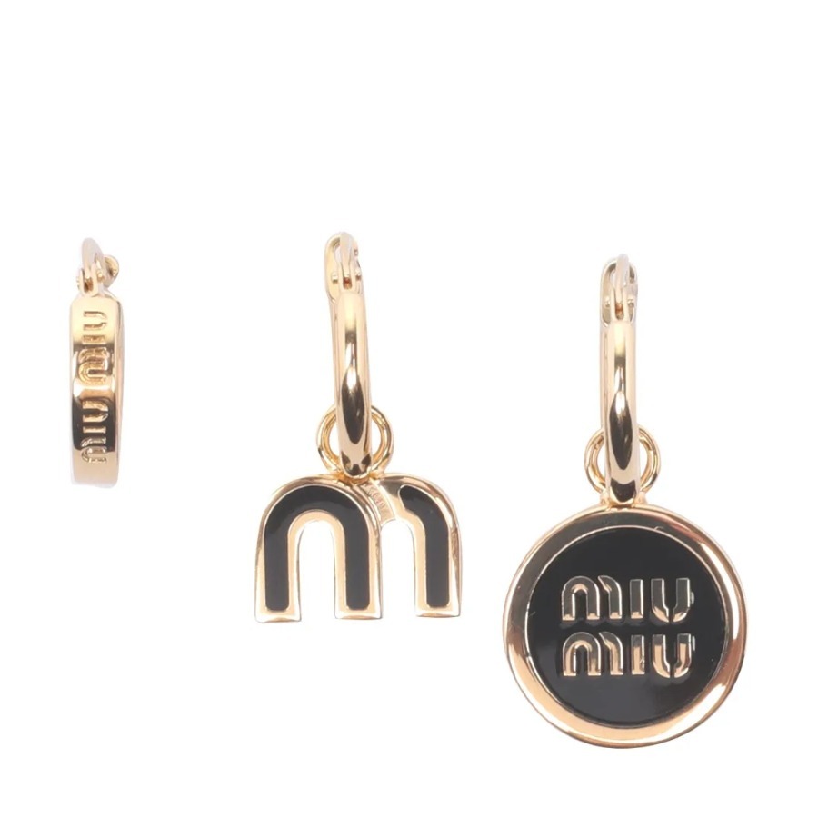 Miu Miu セット ロゴ ピアス プレゼント