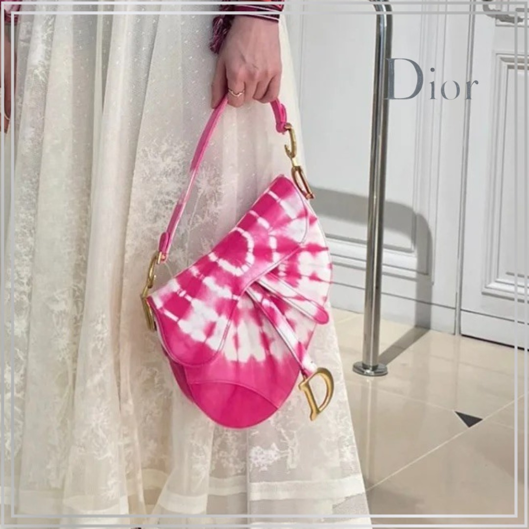 【アクセントに】◆Dior◆ Miss Dior Saddle バッグ