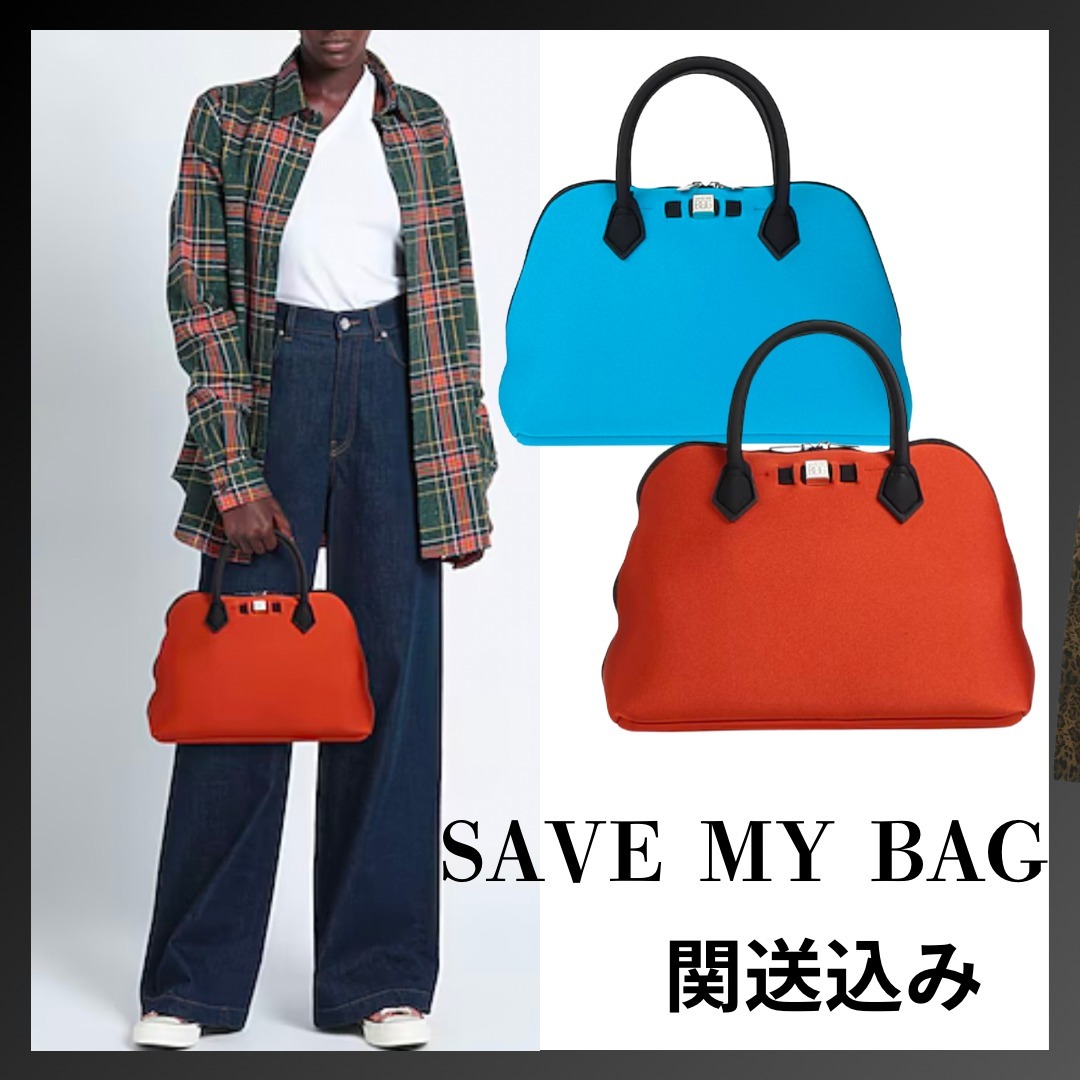 《SAVE MY BAG 》ハンドバッグ ブラウン