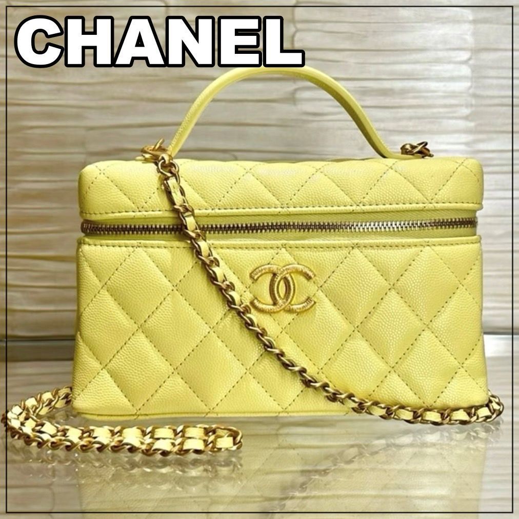 CHANEL 25P《春夏プレCCマーク♪》チェーンバニティ YL