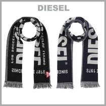 【DIESEL】ロゴ マフラー *送料/関税込み*