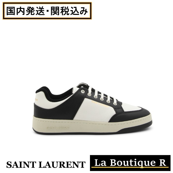 【Saint Laurent】sl/61 ロートップ スニーカー（パンチングレザ