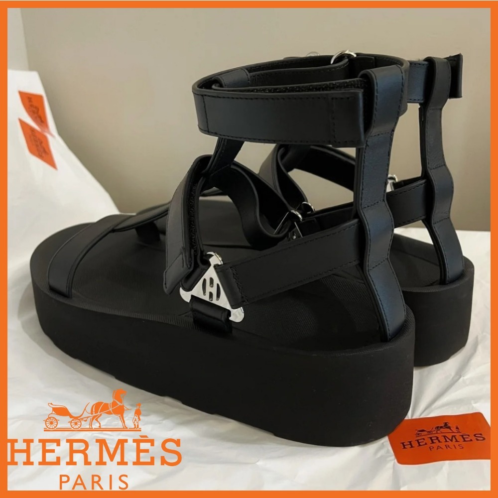 【スタイルアップを叶える】HERMES★ギャラクシー サンダル