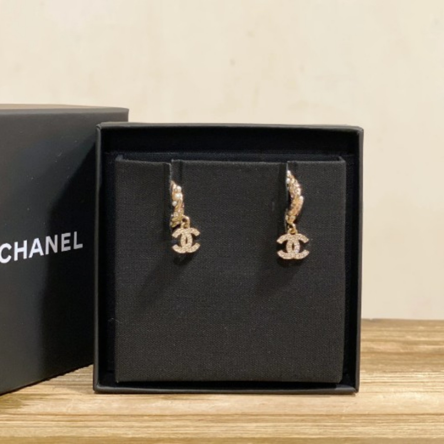 【Chanel】シャネル★earrings★ccピアス ★パール★ゴールド