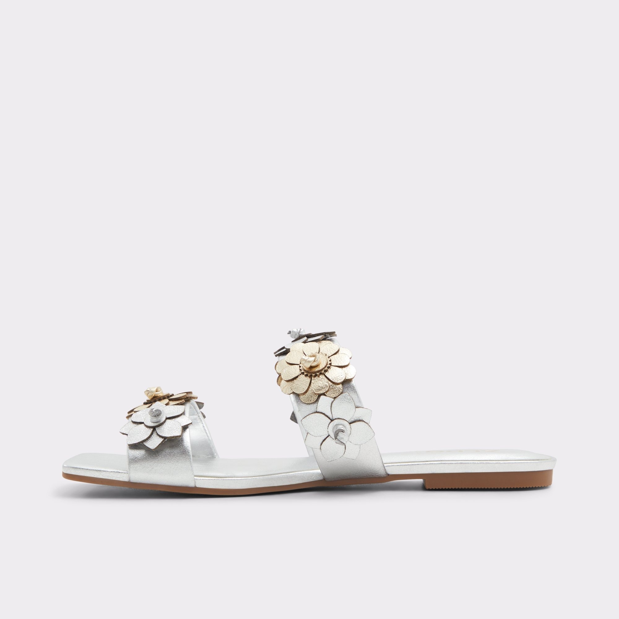 【ALDO】フローラル柄☆Darine〇フラット・スライドサンダル Darine Multi Women's Flat Sandals | ALDO US