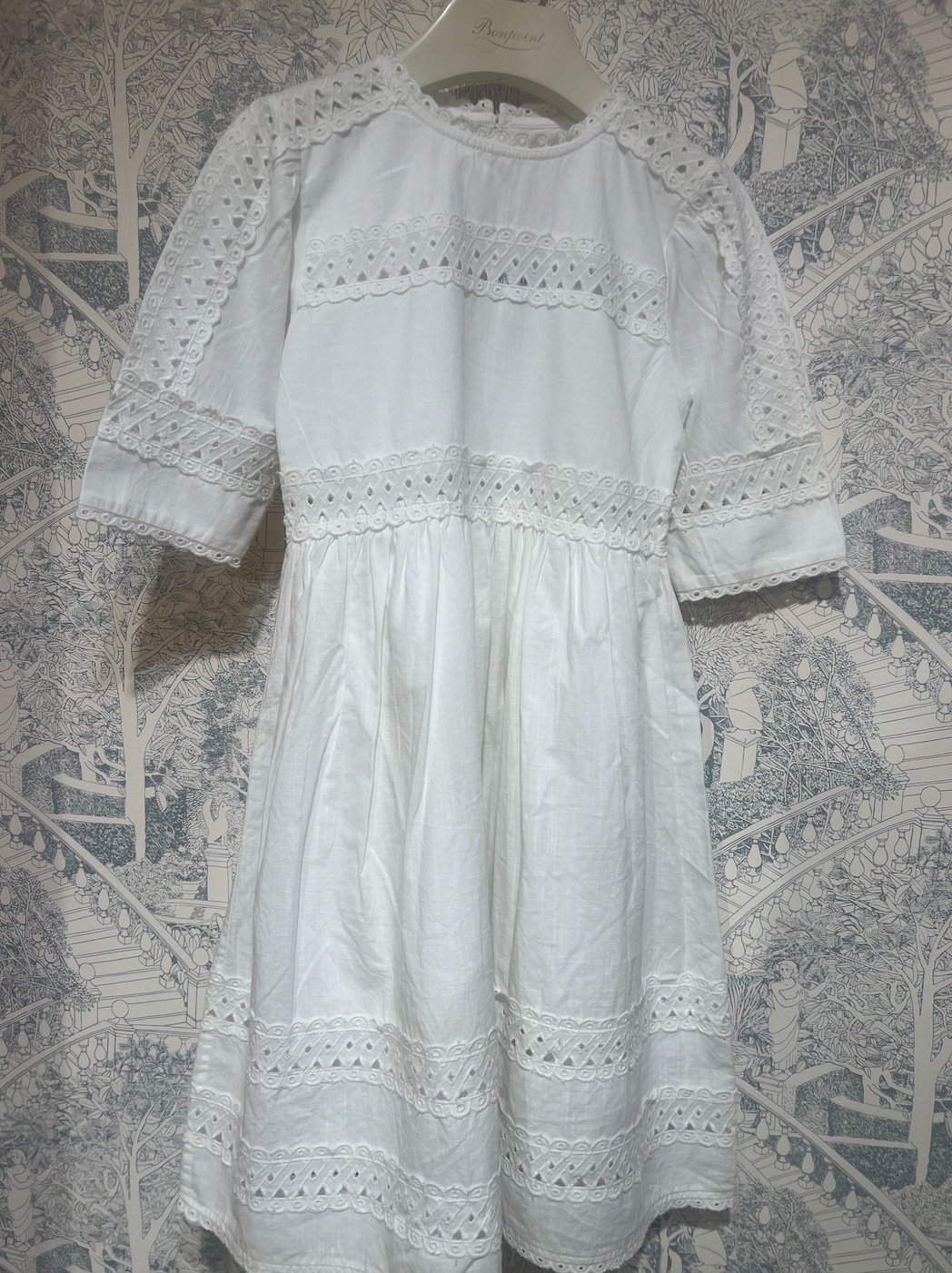 S05【Bonpoint】Elesa 刺繍ドレス 10~14A (#000)
