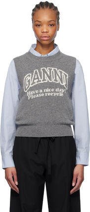 ニットベスト Ganni(ガニー) レディース - 海外通販のBUYMA