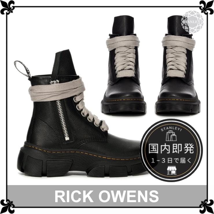 【Rick Owens】x Dr.Martens ジャンボ レース 1460 ブーツ DMXL