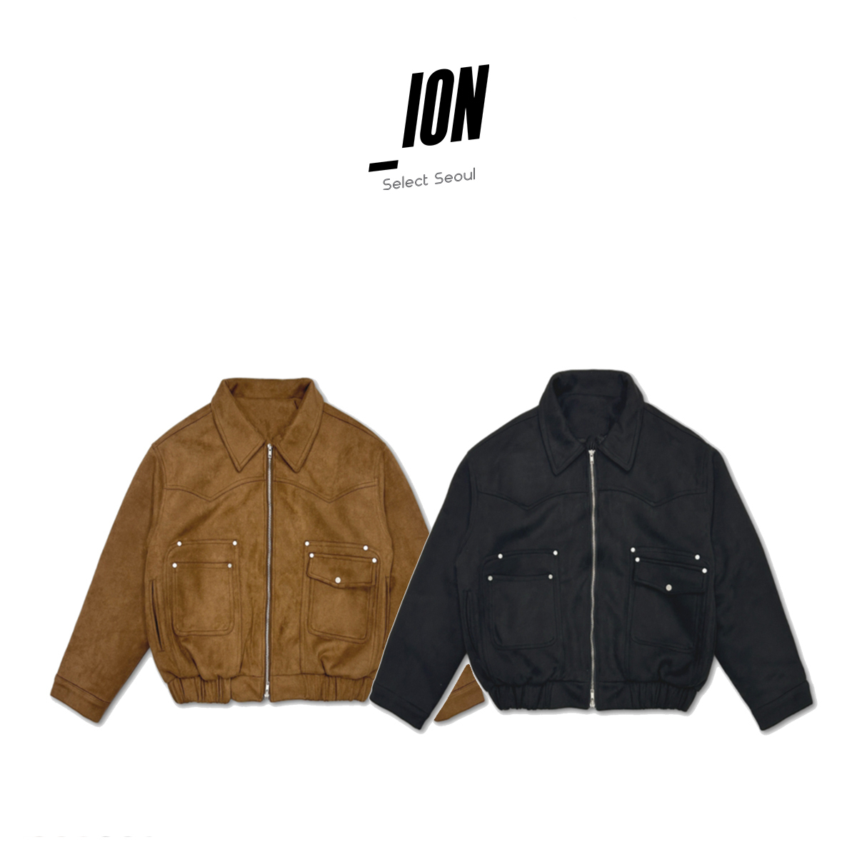【IONSEOUL】Ots Rivet Western Jacket 5JH210