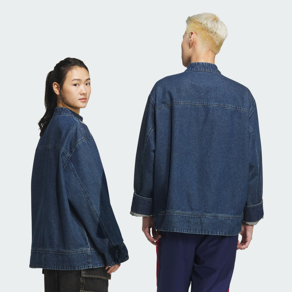 さぁやん様 adidas originals 】海外限定!蛇年中国風 デニム ジャケット