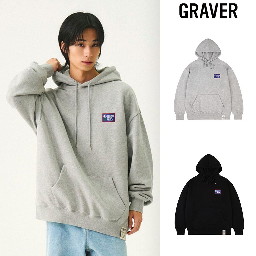 【GRAVER】25SS★ CREATE YOUR PEACE Hoodie