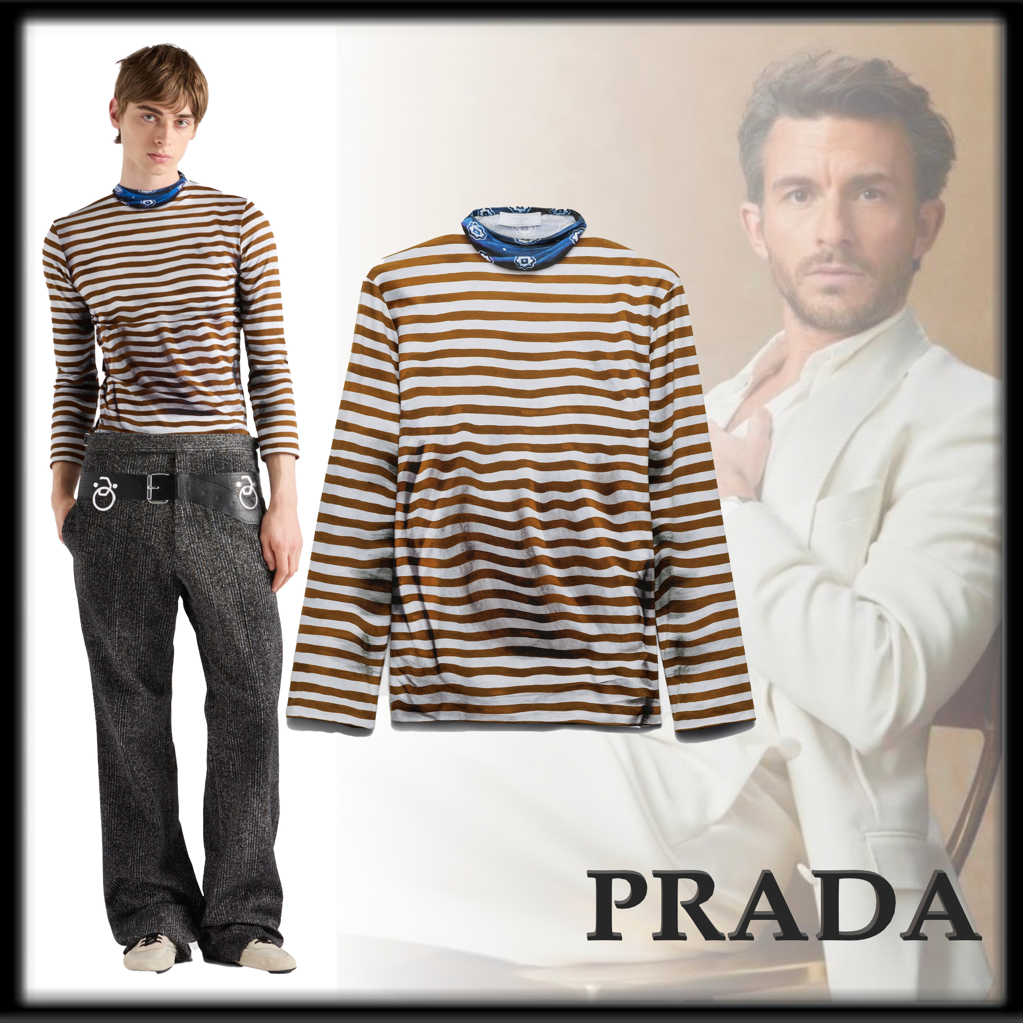 PRADA ランウェイ 人気 タートルネック スウェット