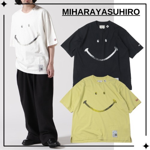 【MIHARAYASUHIRO】スマイル プリント Tシャツ