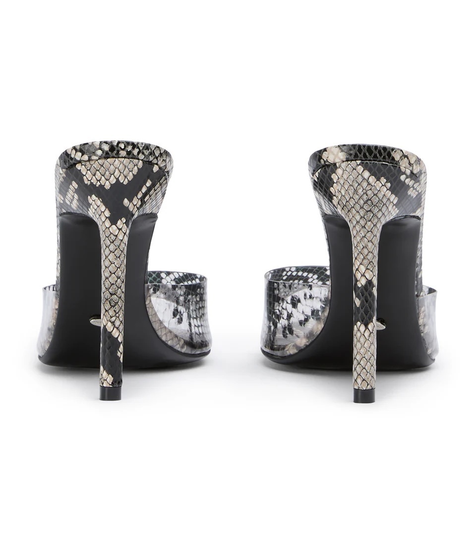 AUS発★TONY BIANCO★Malibu Clear Snake ピンヒール 10.5cm