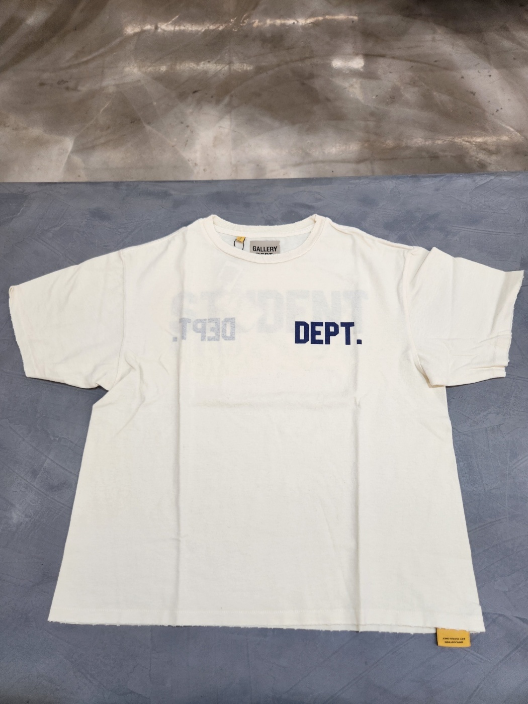 GALLERY DEPT. | STUDENT COACH REVERSIBLE TEE WHITE Tシャツ
