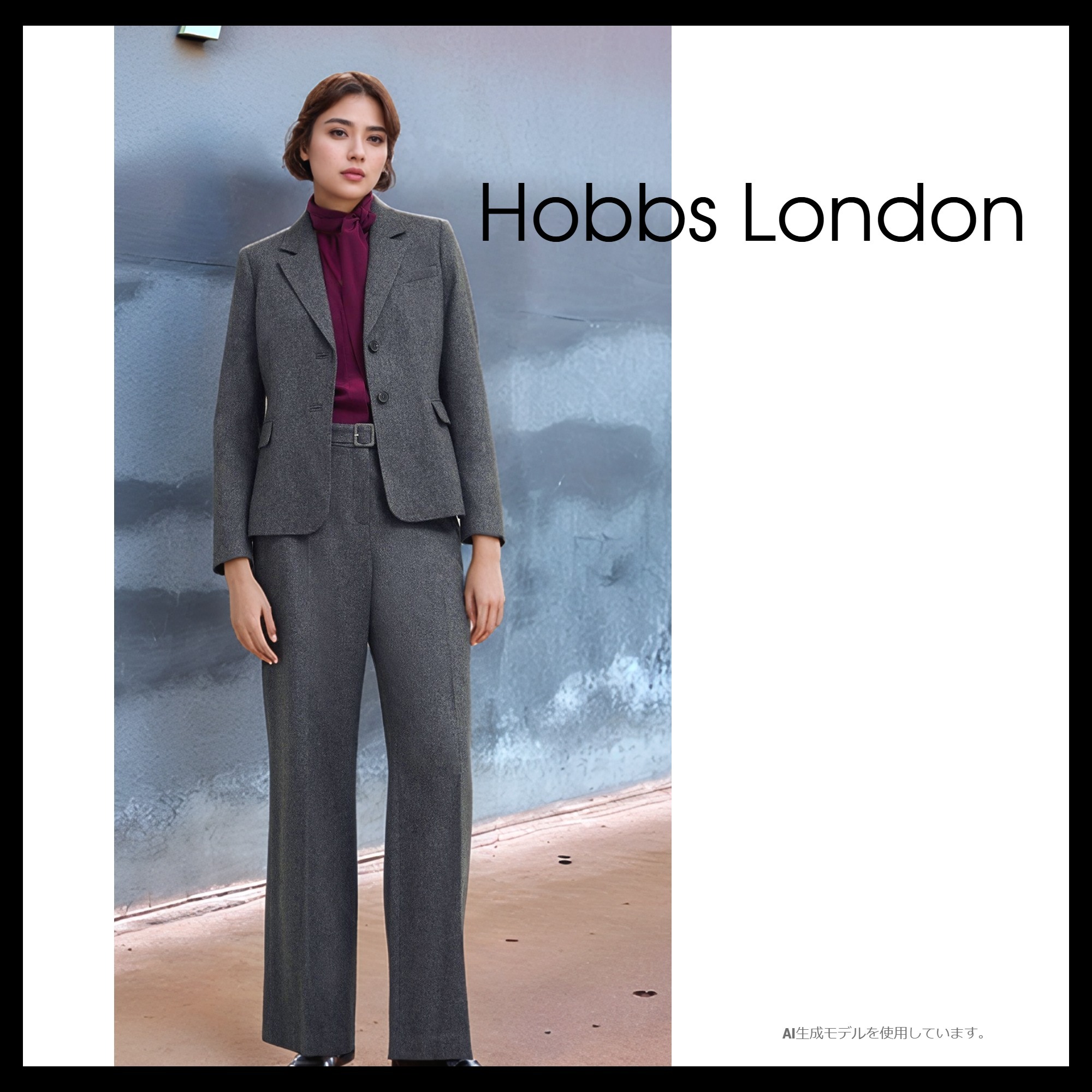 【Hobbs London】Elsie ウール ジャケット パンツ セット