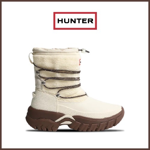 【ハンター】HUNTER Womens WANDERER SHORT COSY SNOW BOOT