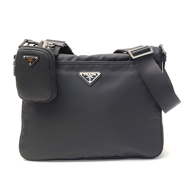 プラダ バッグ PRADA リナイロン 1BC421 RV44 F0002 ブラック