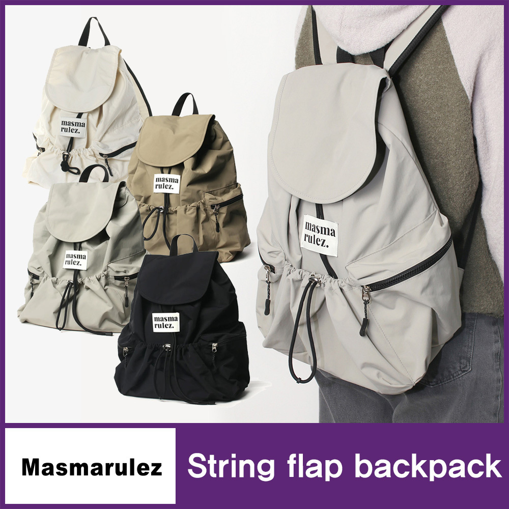★masmarulez★String flap backpack★