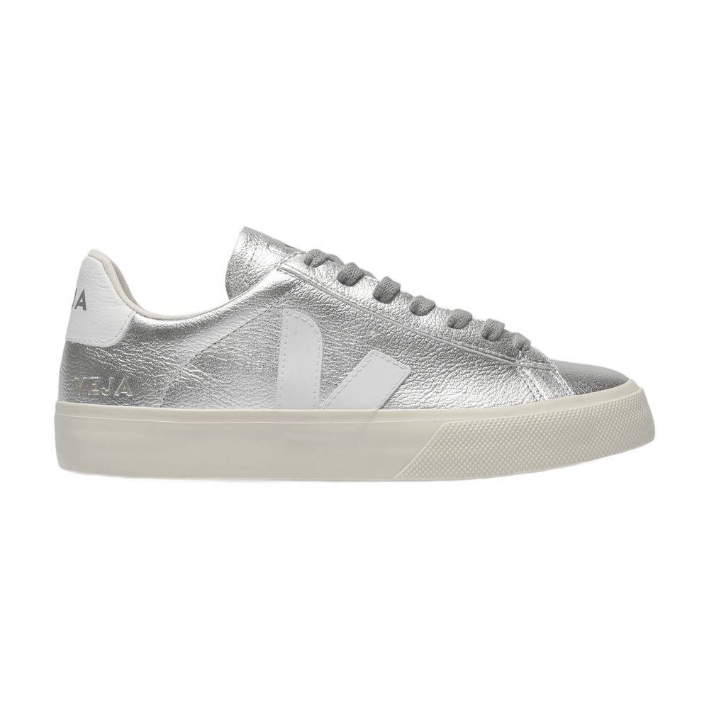 【関税込み】Campo Sneakers in Silver and White Chromefree Le